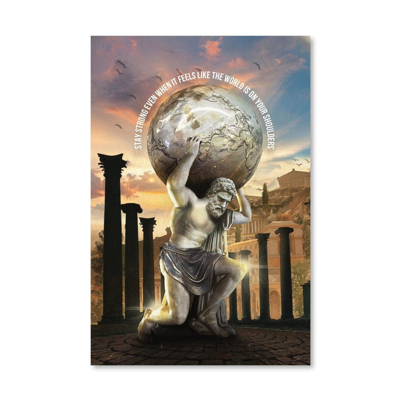 Atlas Strength - Quote Canvas