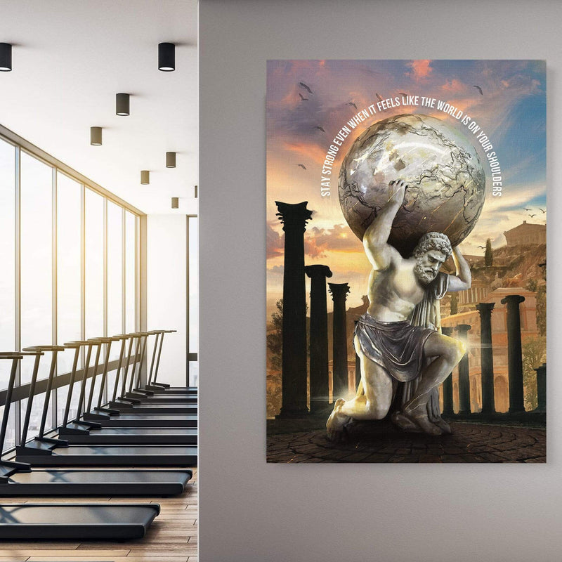 Atlas Strength - Quote Canvas