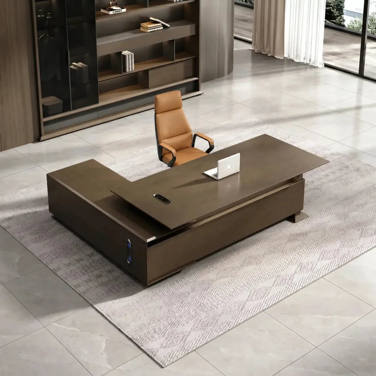 Atlee · Modern L-Shaped Executive Desk, photo 2 of 19