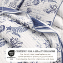 Coastal Printed Cotton Quilt Set - Calypso Collection by Great Bay Home