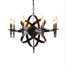 GobekUsa Iron Pendant Light for Living Room Bar Restaurant Home Decor