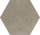Attitude Warm Sand Hexagon 8 1/ Concrete Look Porcelain Tiles 8.5x10