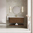 James Martin Allamari 48" Floating Single Bathroom Vanity, Sable
