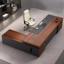 August · Modern Executive L-Shaped Desk