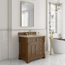 James Martin Brookfield 36" Single Bathroom Vanity, Honey Oak