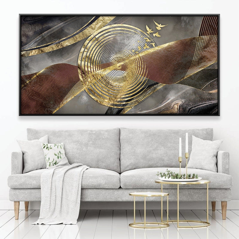 Aurelian Vortex Canvas