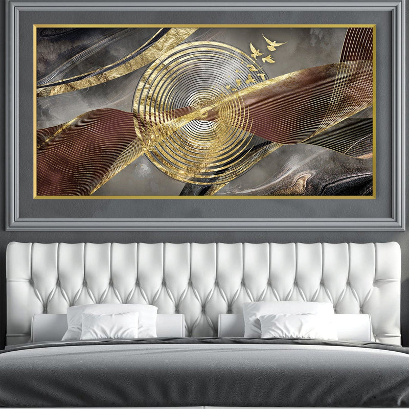 Aurelian Vortex Canvas