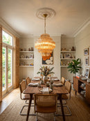 Amber Palermo Round Chandelier