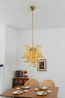 Auriane Pebbled Champagne Glass Chandelier