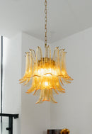 Auriane Pebbled Champagne Glass Chandelier