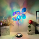 GobekUsa Aurora Acrylic Projection Lamp: Romantic Bedside Night Light for Girls, DIY Gift