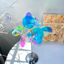 GobekUsa Aurora Acrylic Projection Lamp: Romantic Bedside Night Light for Girls, DIY Gift