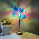 GobekUsa Aurora Acrylic Projection Lamp: Romantic Bedside Night Light for Girls, DIY Gift