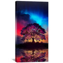Aurora Arboreal Canvas