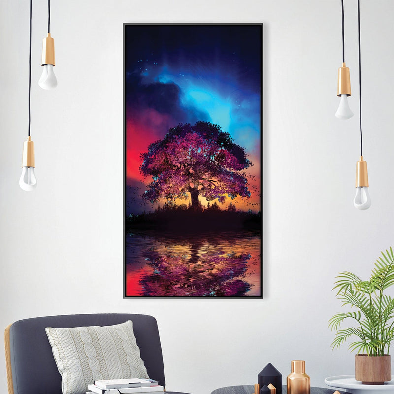 Aurora Arboreal Canvas