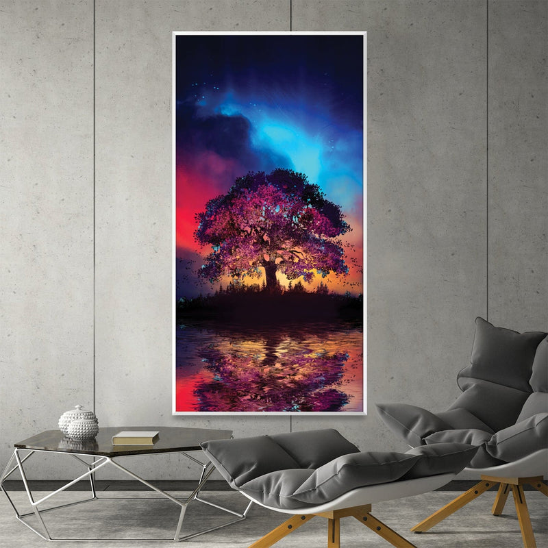 Aurora Arboreal Canvas