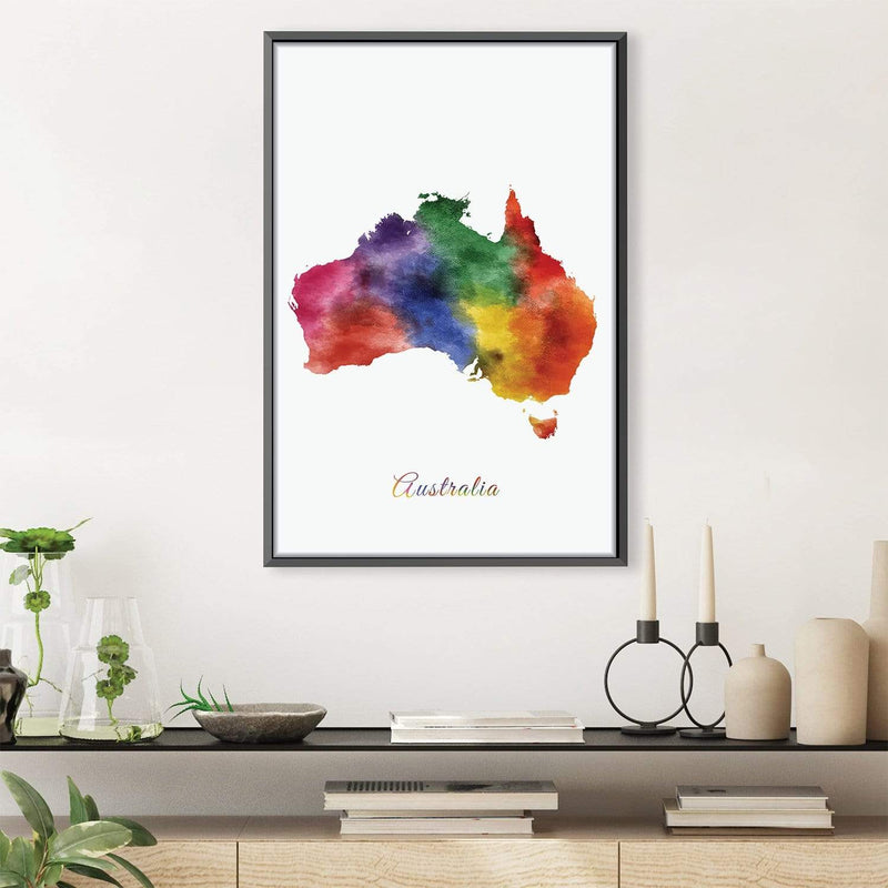 Australia Rainbow Canvas