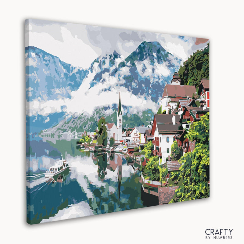 Austrian Alps Town