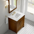 James Martin Bellshire 26" Mirror, Honey Oak