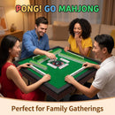 Automatic Ultra-Thin Foldable Mahjong Table With Two 152 42MM Tile Sets (SAK82950) by SAKSBY WHOLESALE
