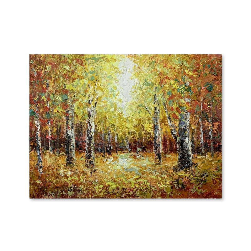 Autumn Elegance Oil Painting