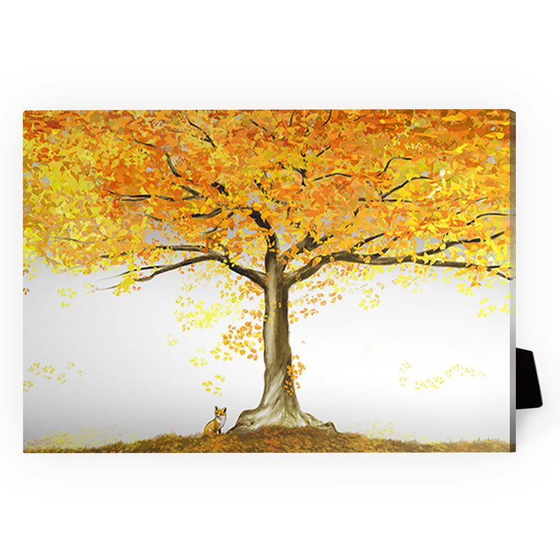 Autumn Fox Desktop Canvas