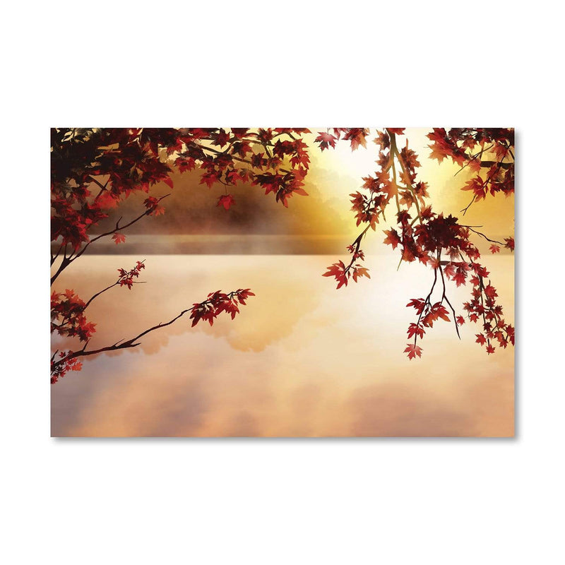 Autumn Lake Canvas