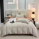 GobekUsa Brushed Cotton Printed Duvet Cover Set - Single/Double Bed Bedclothes