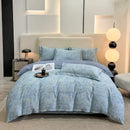 GobekUsa Brushed Cotton Printed Duvet Cover Set - Single/Double Bed Bedclothes