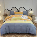 GobekUsa Brushed Cotton Printed Duvet Cover Set - Single/Double Bed Bedclothes