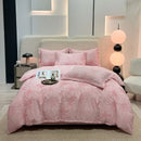 GobekUsa Brushed Cotton Printed Duvet Cover Set - Single/Double Bed Bedclothes