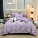 GobekUsa Brushed Cotton Printed Duvet Cover Set - Single/Double Bed Bedclothes