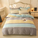 GobekUsa Brushed Cotton Printed Duvet Cover Set - Single/Double Bed Bedclothes