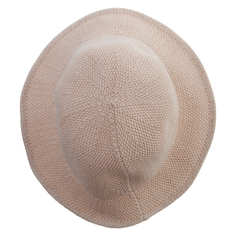 Women's 3" Brim Cotton Knit Bucket Hat