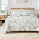 Coastal Printed Cotton Quilt Set - Santa Barbara Collection by Great Bay Home