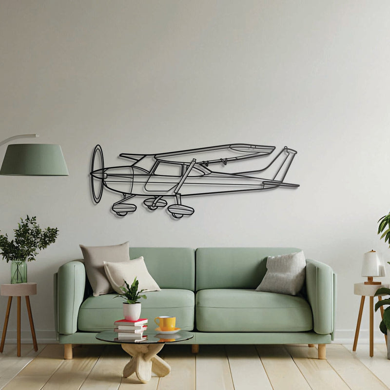 Skylane UL Angle Metal Aircraft Wall Art - NCP0493