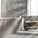 Sema Blue Medallion Area Rug