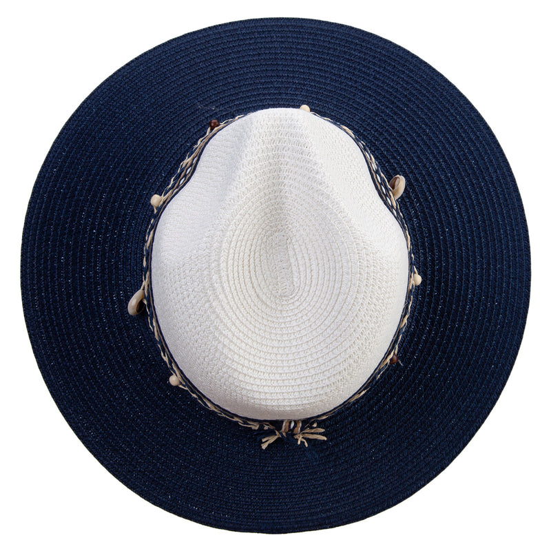 Women's Two Tone Fedora Hat