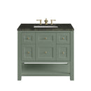 James Martin Breckenridge 36" Single Bathroom Vanity, Smokey Celadon
