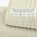 Luxury Combed Cotton Bath Towel Set - Karina Collection by Great Bay Home