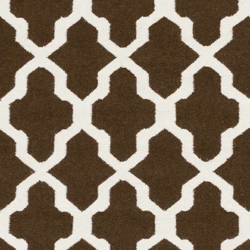 Woold Modern Brown Area Rug