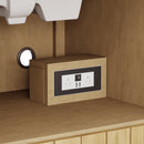 James Martin Hudson 30" Single Bathroom Vanity, Light Natural Oak