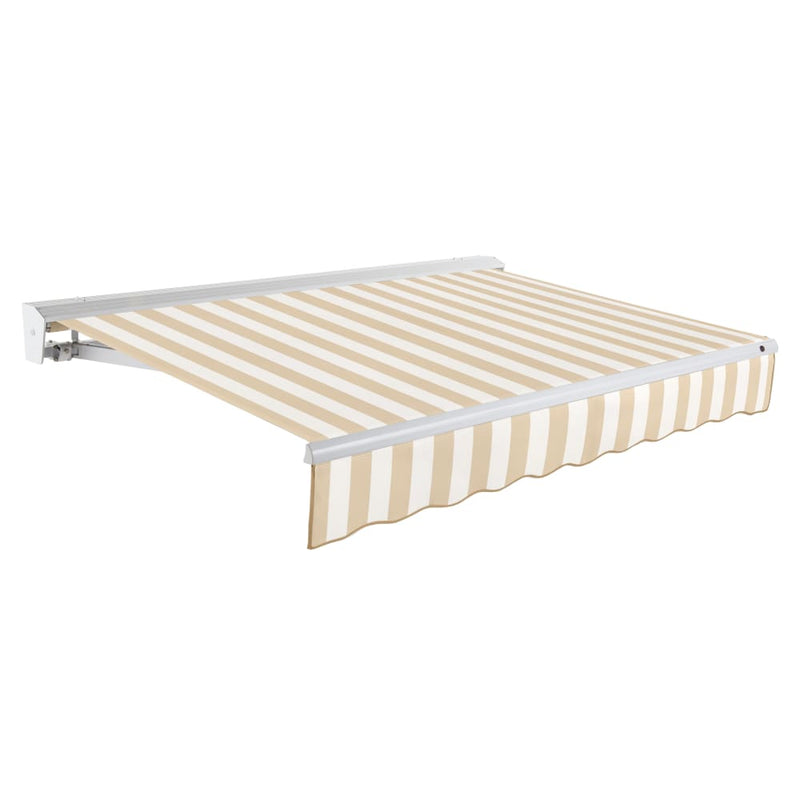 [18x10FT] Awntech Destin Premium Electric Outdoor Motorized Retractable Awning [DTL18/DTR18-SBY] (SAK13056)