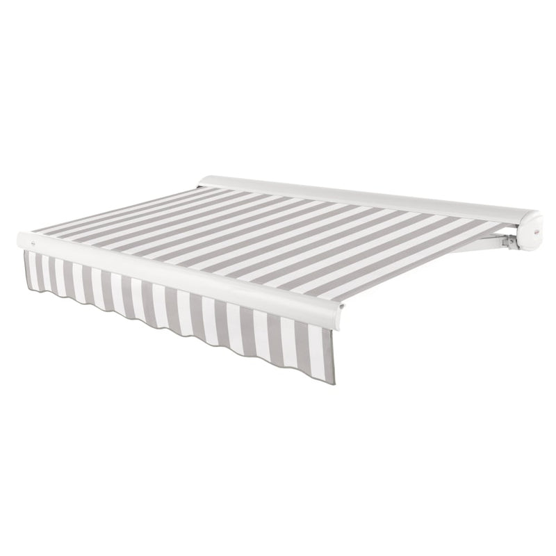 [18x10FT] Awntech Key West Premium Electric Outdoor Motorized Retractable Awning [FCL18/FCR18-SBY] (SAK24186)