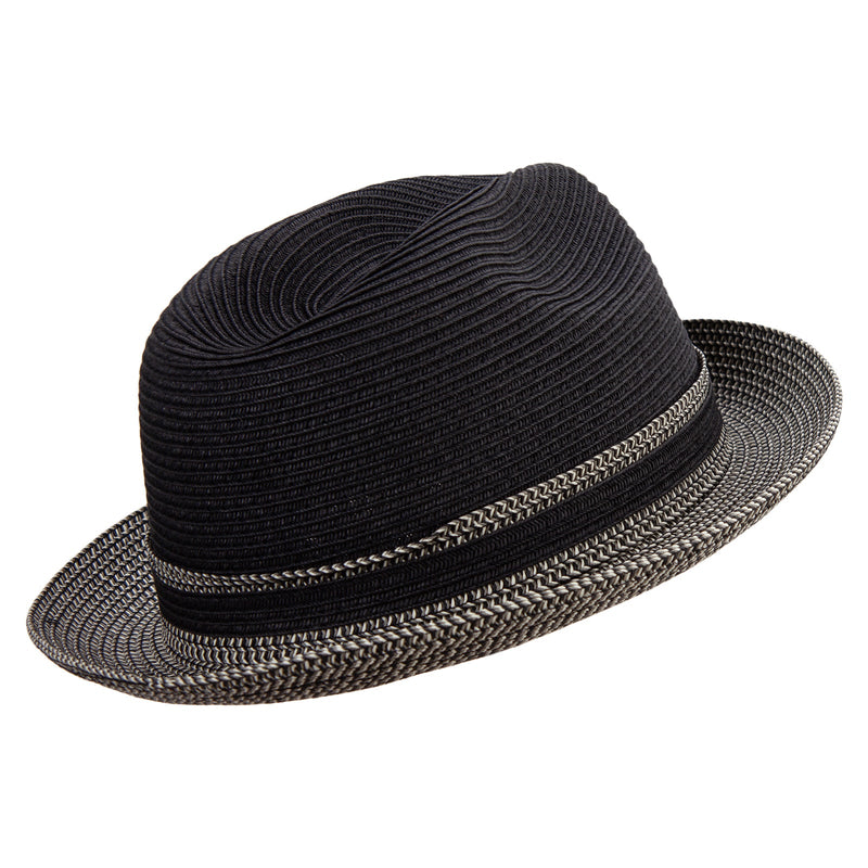 Men's Turn up Brim Fedora Hat