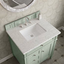 James Martin Brittany 30" Single Bathroom Vanity, Sage Green