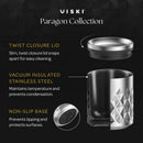 Paragon Stainless Steel Rocks Tumbler in Electric Blue by Viski
