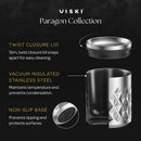 Paragon Stainless Steel Rocks Tumbler in Vintage Rose by Viski