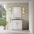 James Martin Bellshire 36" Single Bathroom Vanity, Bright White