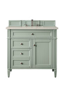 James Martin Brittany 36" Single Bathroom Vanity, Sage Green